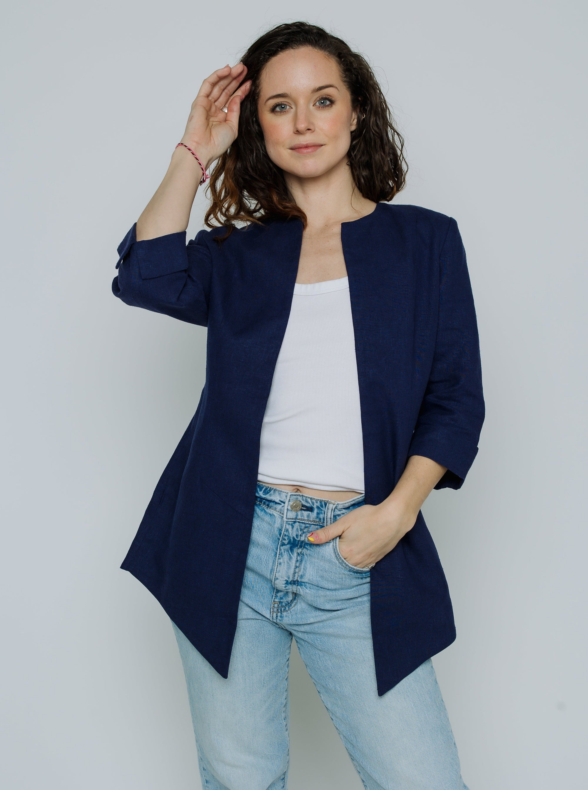 Emma Jacket (Navy)